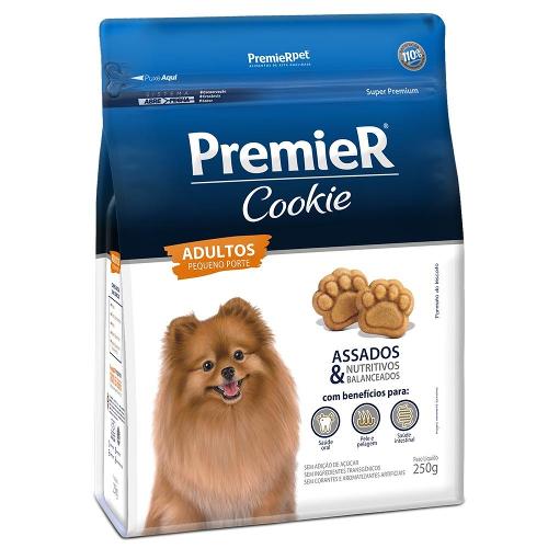 Biscoito PremieR Cookie para Cães Adultos Porte Pequeno Sabor Original - 250g