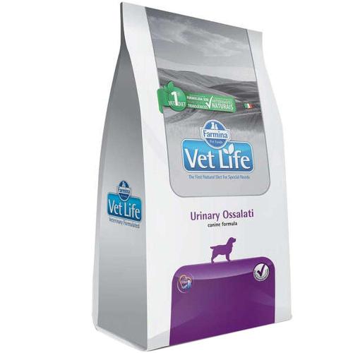 Ração Farmina Vet Life Urinary Ossalati para Cães Adultos com Cálculos Urinários - 2 Kg