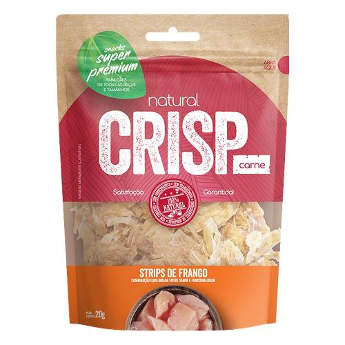 Petisco Natural Crisp Strips de Frango - 20 g