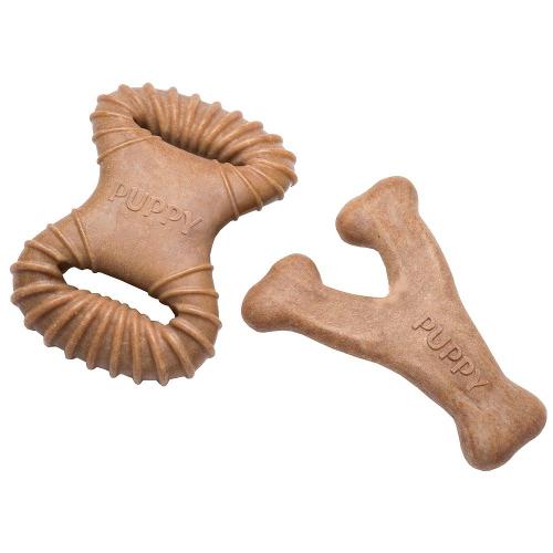 Brinquedo Benebone Puppy Pack Bacon (640400) - 2 Unidades
