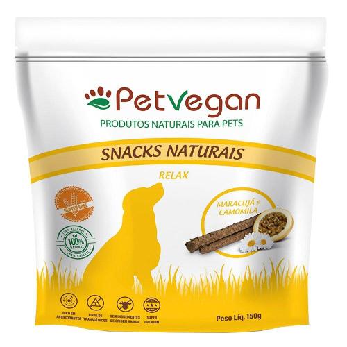 Petisco PetVegan para Cães Adultos Sabor Maracujá e Camomila - 150g