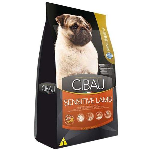 Ração Farmina Cibau Sensitive Lamb para Cães Adultos Sensíveis de Raças Pequenas - 3 Kg