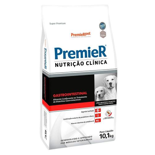 Ração Premier Nutrição Clínica Gastrointestinal para Cães Adultos Médio e Grande Porte - 10,1 Kg