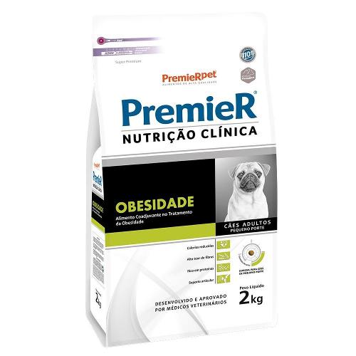 Ração Premier Nutrição Clínica Obesidade para Cães Adultos Pequeno Porte - 2 Kg