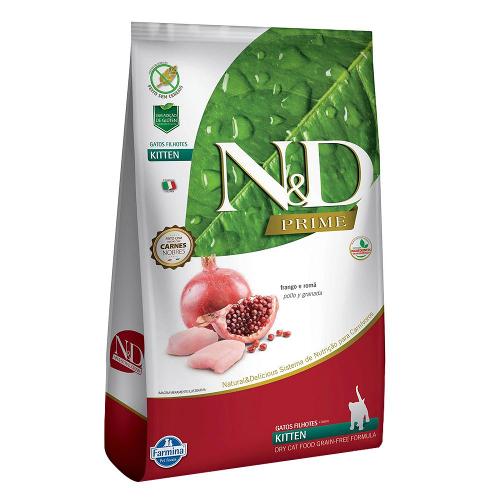 Ração N&D Prime Frango e Romã Gatos Filhotes - 1,5 Kg