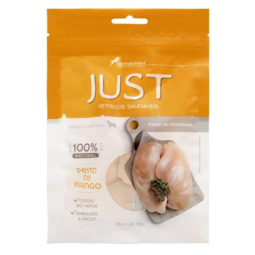 Petisco Just Frango Cozido para Cães - 75 g