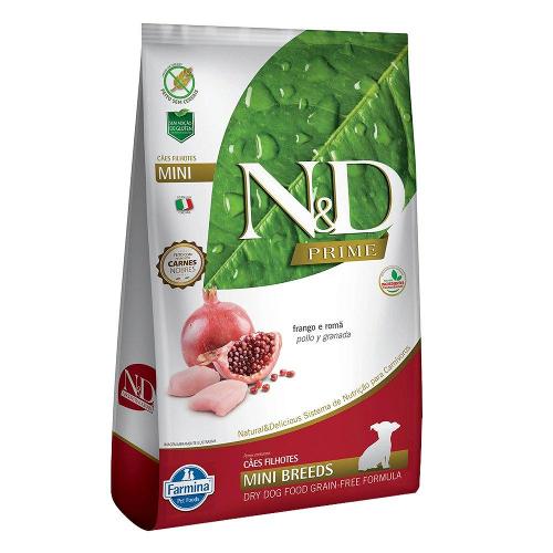 Ração Farmina N&D Prime Frango e Romã Cães Filhotes Raças Pequenas - 2,5 Kg