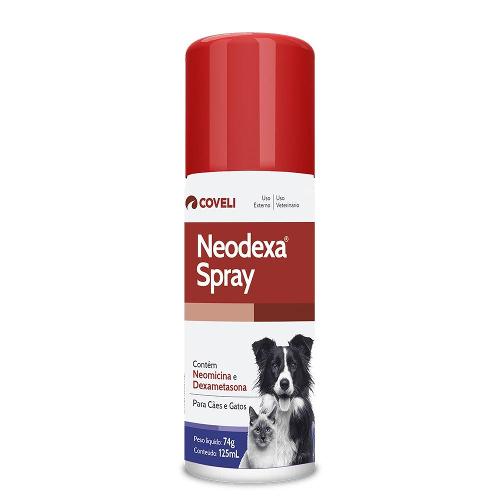 Antibiótico Coveli em Spray Neodexa - 74 g