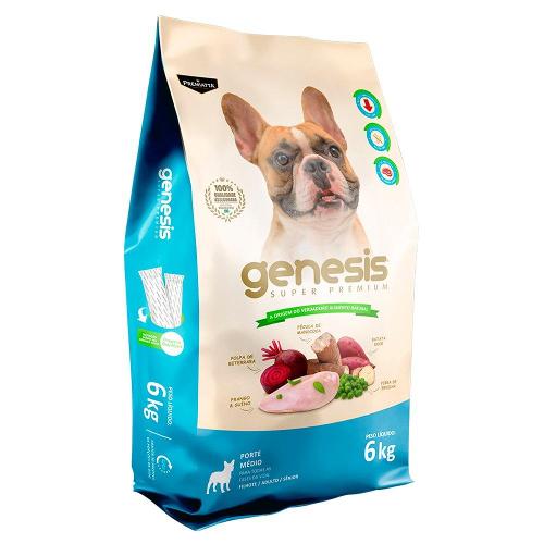 Ração Premiatta Genesis Raças Médias - 6 Kg