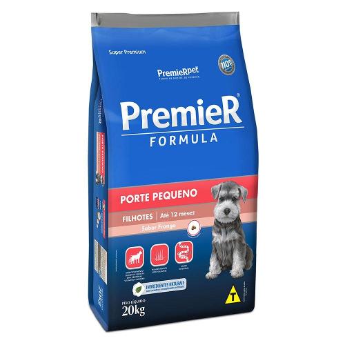 Ração Premier Cães Filhotes Raças Pequenas Mini Bits - 20 Kg