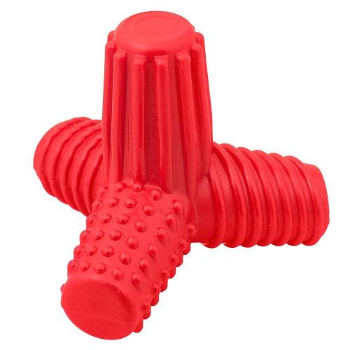 Brinquedo Mordedor Pet Games 4 Dogs Nylon Vermelho - Tam. M