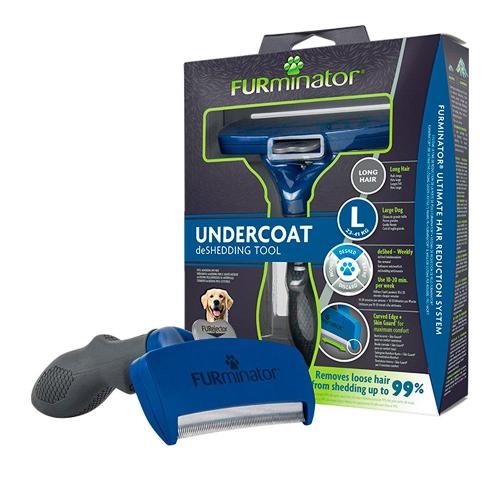 Escova Furminator New Cães Pelo Longo - Tam. G