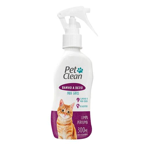 Banho a Seco Pet Clean para Gatos - 300 mL
