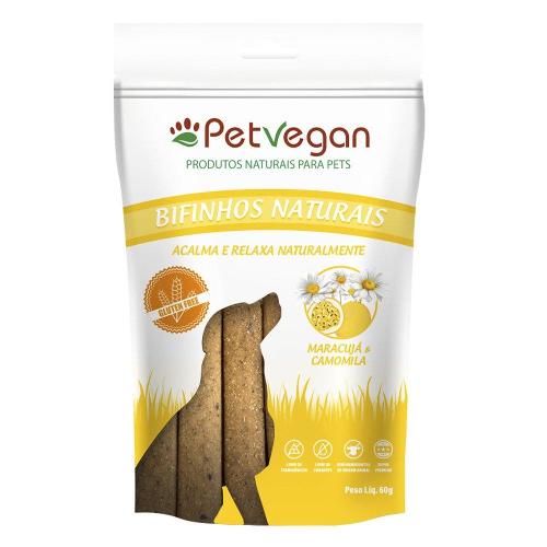 Bifinho PetVegan para Cães Sabor Camomila e Maracujá - 60g