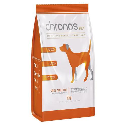 Ração Chronos Pet para Cães Adultos - 3 Kg