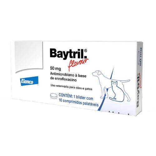 Baytril Flavour 50mg - 10 comprimidos