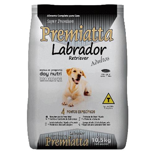 Ração Premiatta Labrador Retriever Adultos - 10,5 Kg