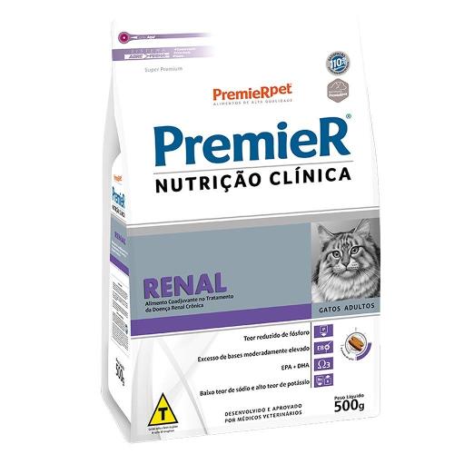 Ração Premier Nutrição Clínica Renal para Gatos - 500 g