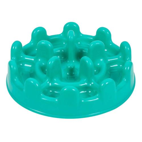 Comedouro Interativo Pet Games Mini Lento Pet Fit Verde Água - Tam. Único