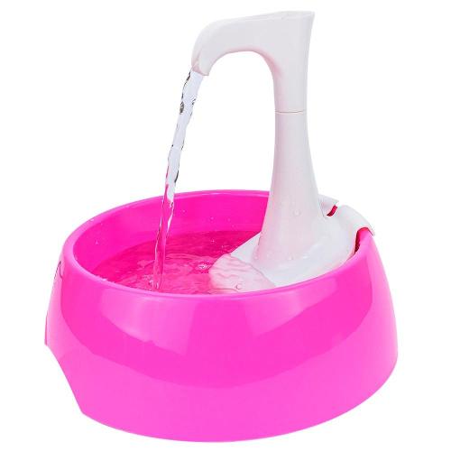 Fonte Bebedouro Aqua First Bivolt Rosa - Tam. Único