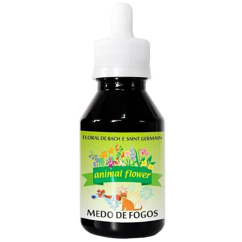Floral Animal Flower Gotas Medo de Fogos - 100 mL