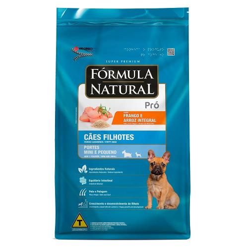 Ração  Pró Super Premium Sabor Frango e Arroz Integral para Cães Filhotes Raças Minis e Pequenas