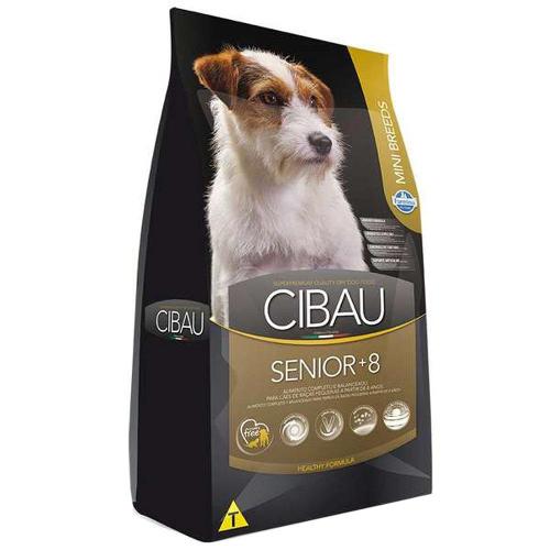 Ração Farmina Cibau Senior +8 para Cães de Raças Pequenas com 8 Anos ou Mais de Idade - 3 Kg
