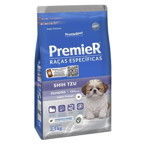 Ração Premier Raças Específicas Shih Tzu Filhote - 2,5 Kg