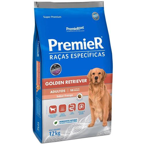Ração Premier Raças Específicas Golden Adulto - 12 Kg