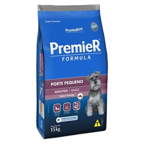 Ração Premier Formula Cães Adultos Raças Pequenas - 15 Kg