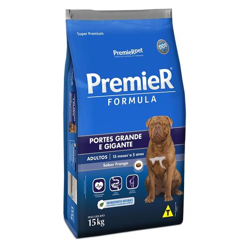 Ração Premier Pet Formula Cães Adultos Raças Grandes e Gigantes Frango - 15 Kg