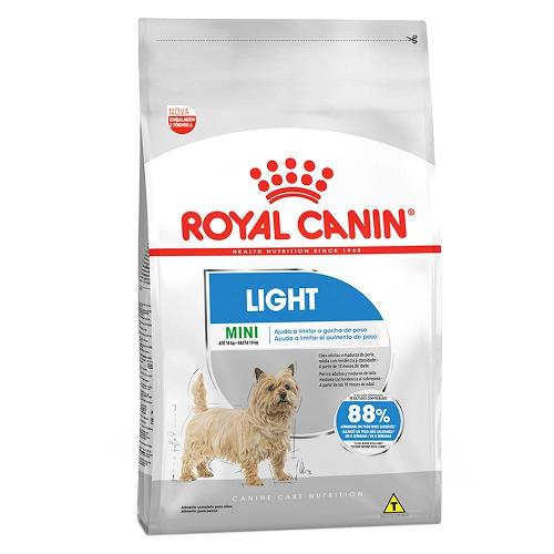 Ração Royal Canin Mini Light para Cães Adultos de Raças Pequenas com Tendência a Obesidade - 7,5 Kg
