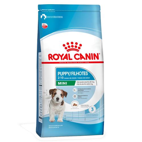 Ração Royal Canin Mini Junior para Cães de Raças Pequenas Filhotes de 2 a 10 Meses de Idade - 7,5 Kg