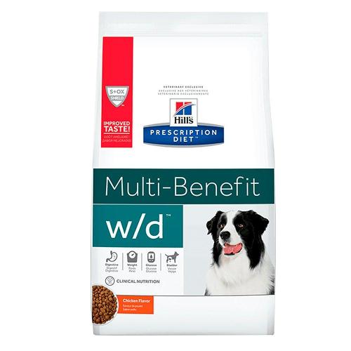 Ração Seca Hill's Prescription Diet w/d Controle do Peso e Glicêmico para Cães Adultos - 3,8 Kg