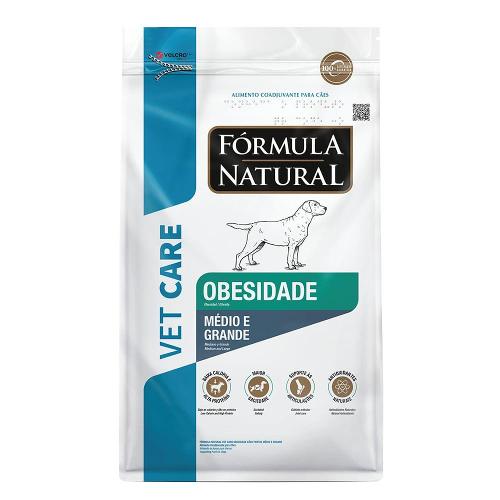 Ração Seca Fórmula Natural Vet Care Obesidade para Cães de Porte Médio e Grande - 2 Kg