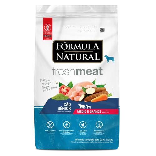 Ração Seca Fórmula Natural Fresh Meat Cães Sênior Raças Médias e Grandes - 2,5 Kg