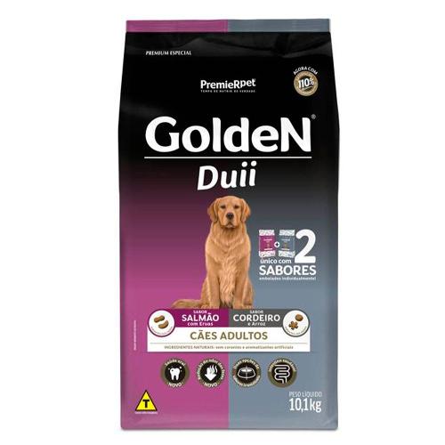 Ração Golden Duii Salmão e Cordeiro Cães Adultos - 10,1 Kg