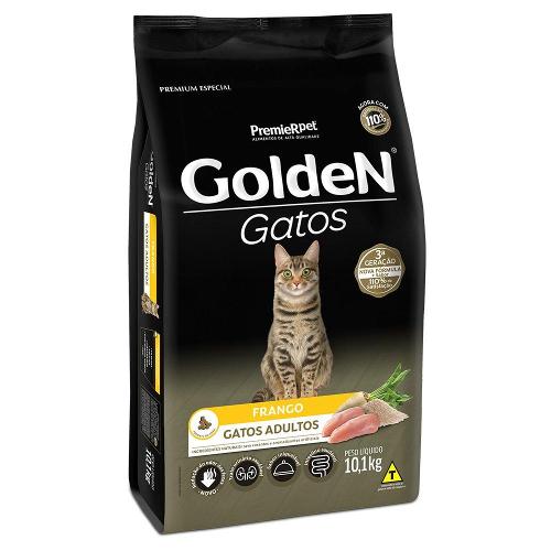 Ração Seca PremieR Pet Golden Gatos Adultos Frango - 10,1 Kg