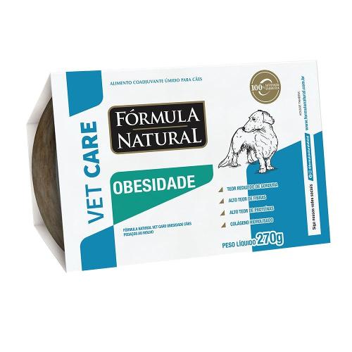 Ração Úmida Fórmula Natural Vet Care Obesidade para Cães - 270 g