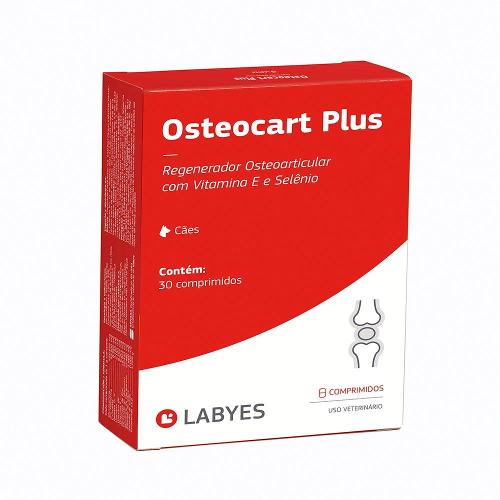Regenerador Osteoarticular Osteocart Plus para Cães - 30 comprimidos