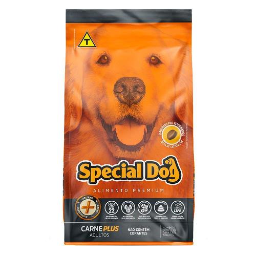Ração Special Dog Premium Carne Plus Cães Adultos - 10,1 Kg
