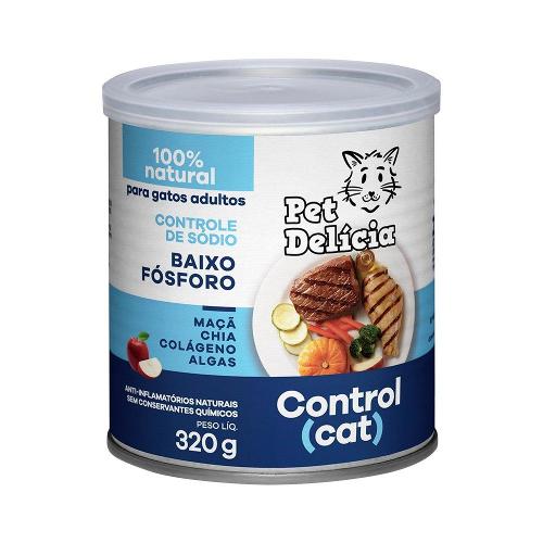 Ração Úmida Pet Delícia Control Cat Baixo Fósforo - 320 g