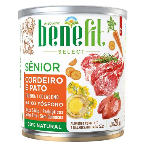 Ração Úmida Spin Pet Freshfit Select Cordeiro e Pato para Cães - 280 g