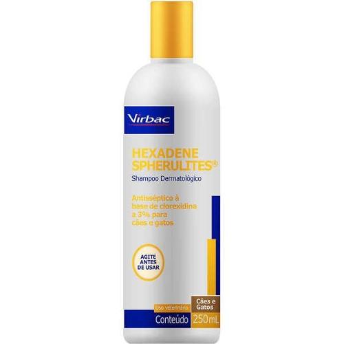 Shampoo Dermatológico Hexadene Spherulites para Cães e Gatos - 250 mL