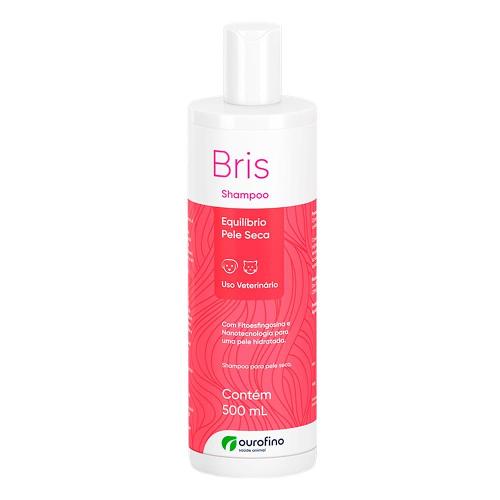 Shampoo Ouro Fino Bris Equilíbrio Pele Seca para Cães e Gatos - 500 mL