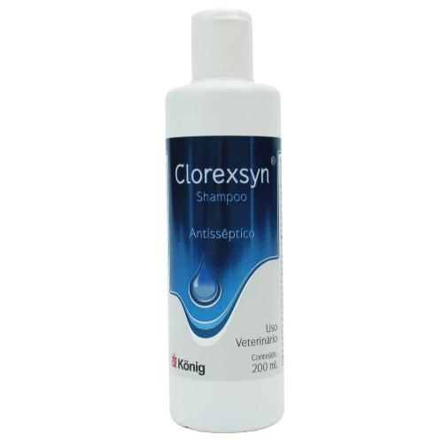 Shampoo de Ação Antisséptica König Clorexsyn - 200 mL
