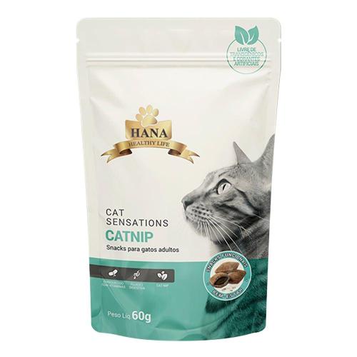 Snack Hana Healthy Life para Gatos Adultos Sabor Frango - 60g