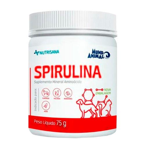 Suplemento Alimentar Spirulina Mundo Animal - 75 g
