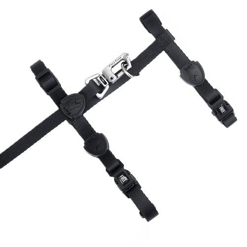 Peitoral e Guia FreeFaro Flat Shadow para Gatos - Tam. P