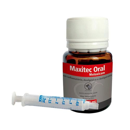 Anti-Inflamatório Syntec Maxitec Oral Meloxicam para Cães e Gatos - 20 mL